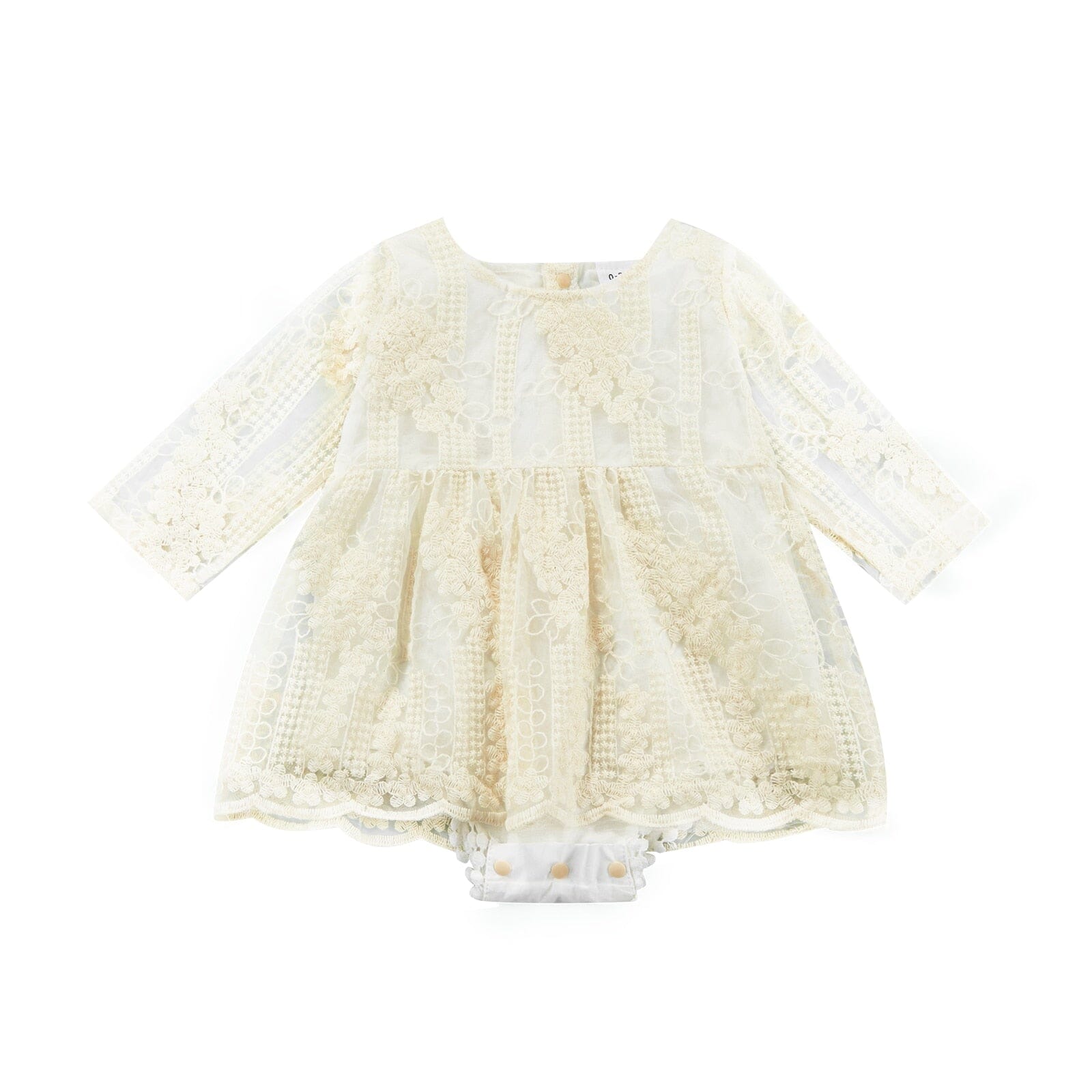 Body Infantil Renda Floral Loja Click Certo 