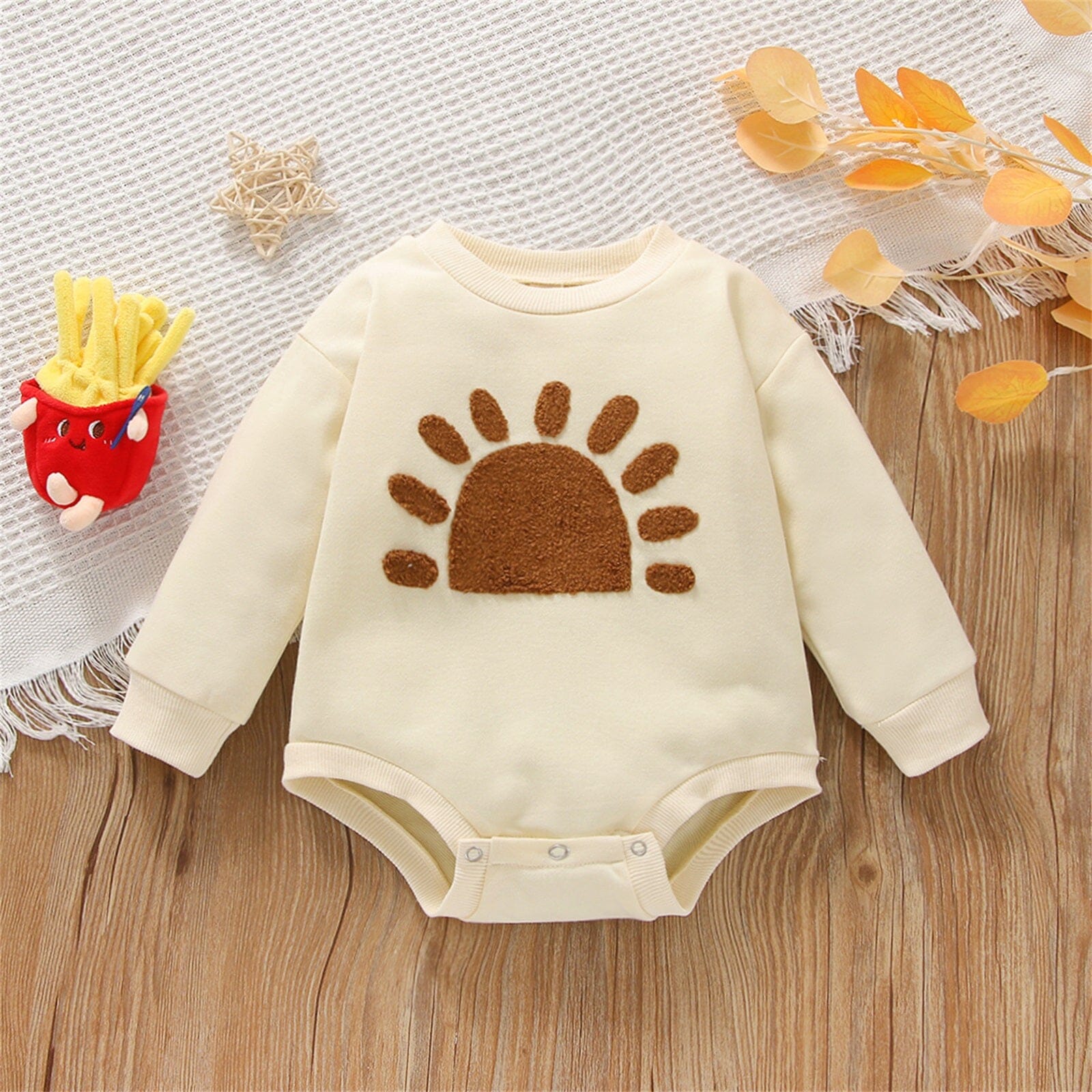 Body Infantil Sol Loja Click Certo 0-6 Meses 