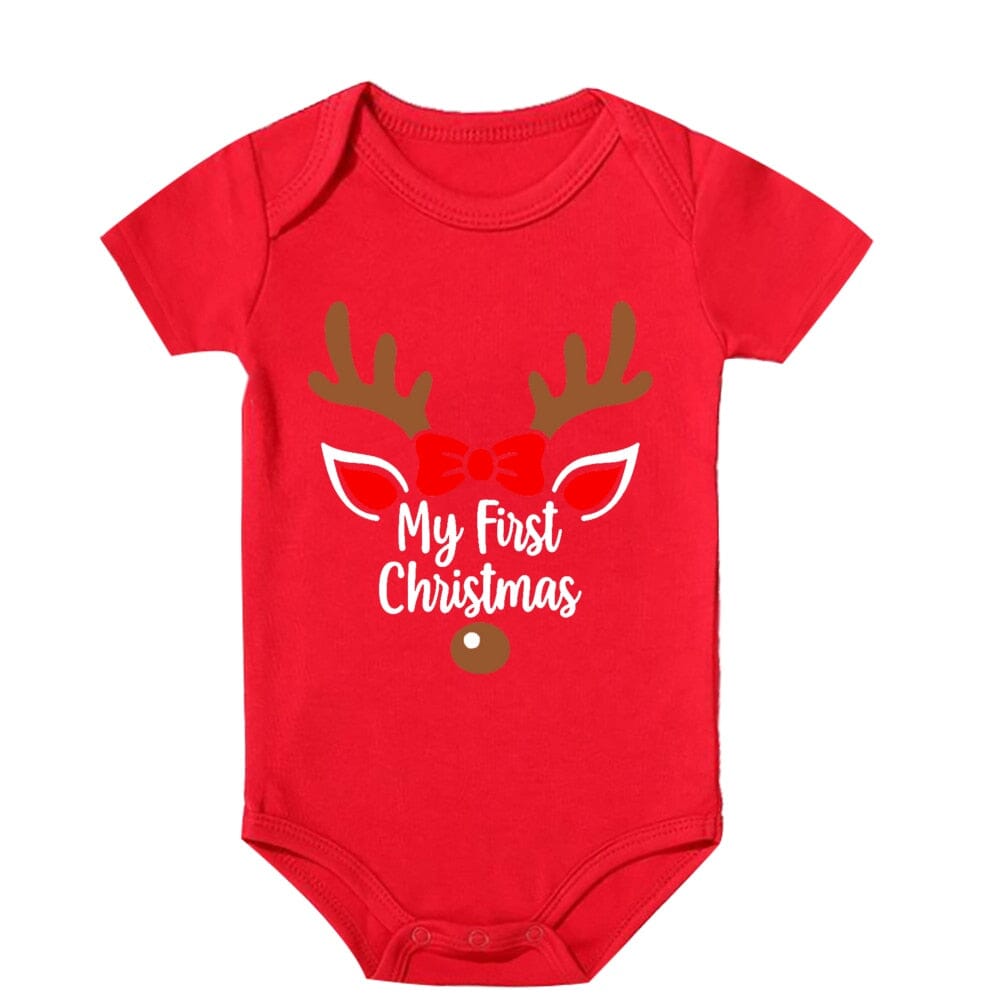 Body Infantil Vermelho 0 Loja Click Certo Modelo 1 9-12 Meses 