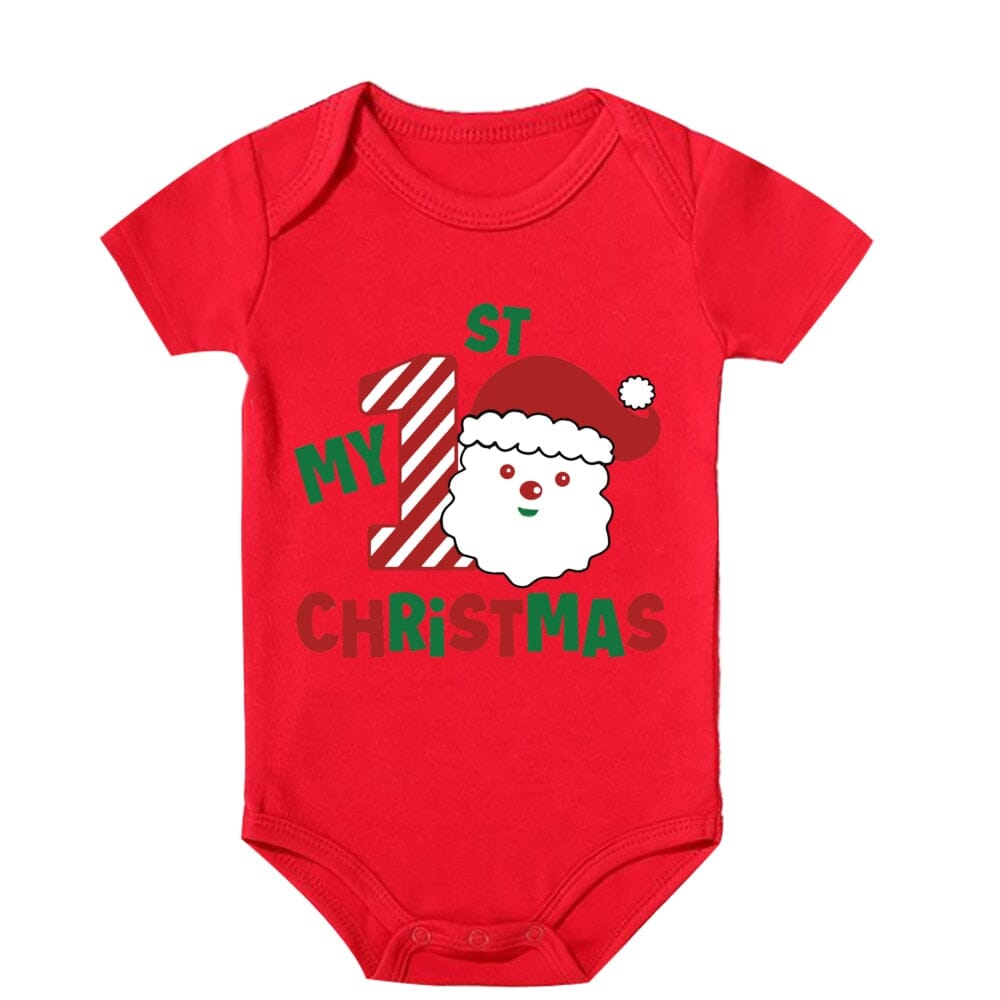 Body Infantil Vermelho 0 Loja Click Certo Modelo 6 9-12 Meses 