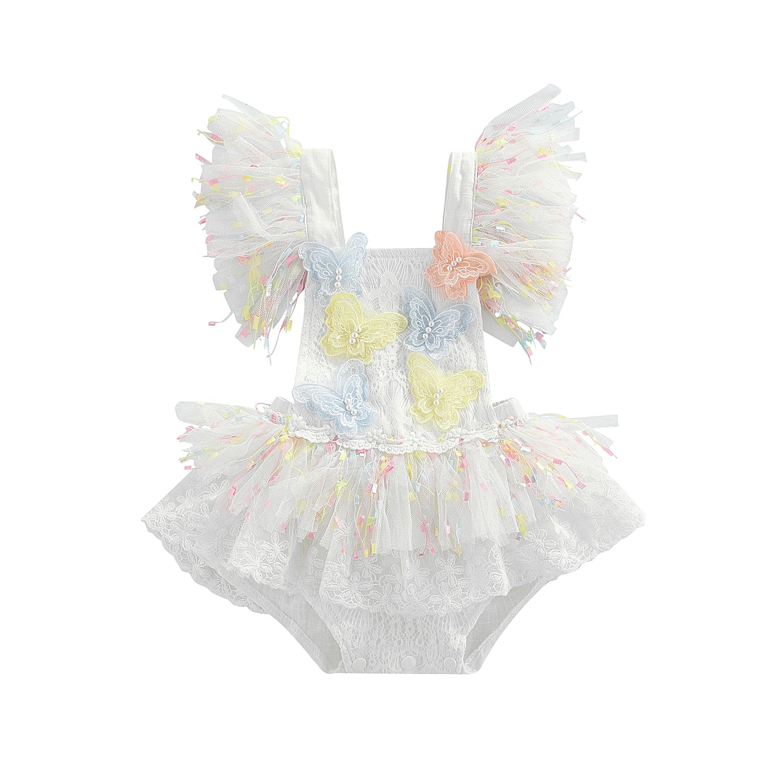 Body Infantil Vestido Borboletinha body Loja Click Certo 