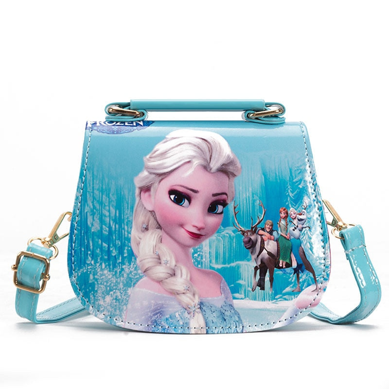 Bolsa de Ombro Princesas da Disney Loja Click Certo Elsa Azul 