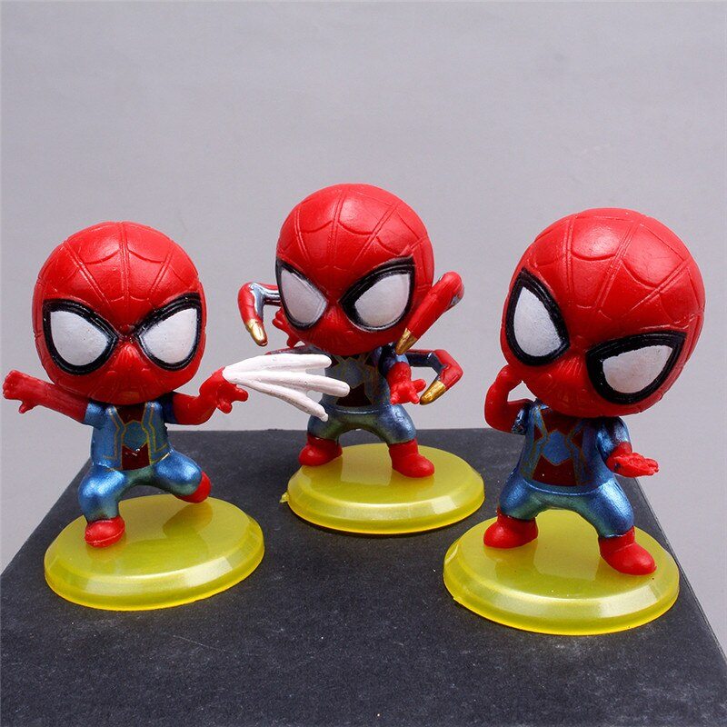 Boneco do Homem-Aranha 8 Peças Loja Click Certo 