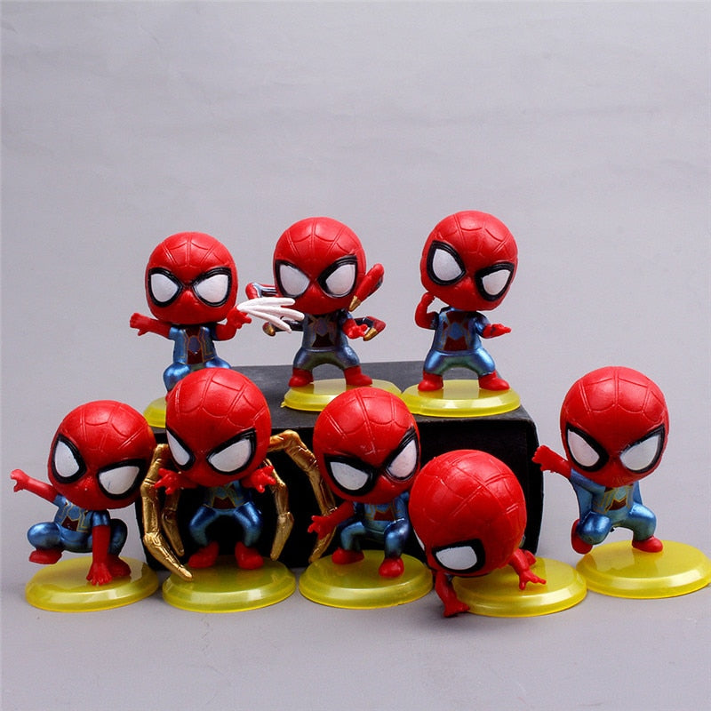 Boneco do Homem-Aranha 8 Peças Loja Click Certo 