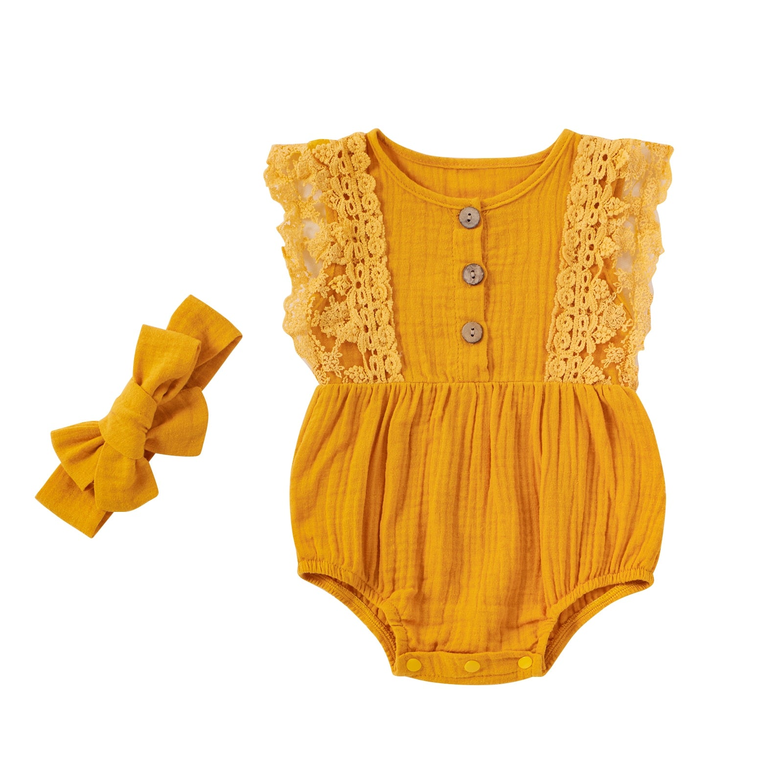 Bory Regata detalhes em Renda bory Loja Click Certo Amarelo 0-3 meses 38m 