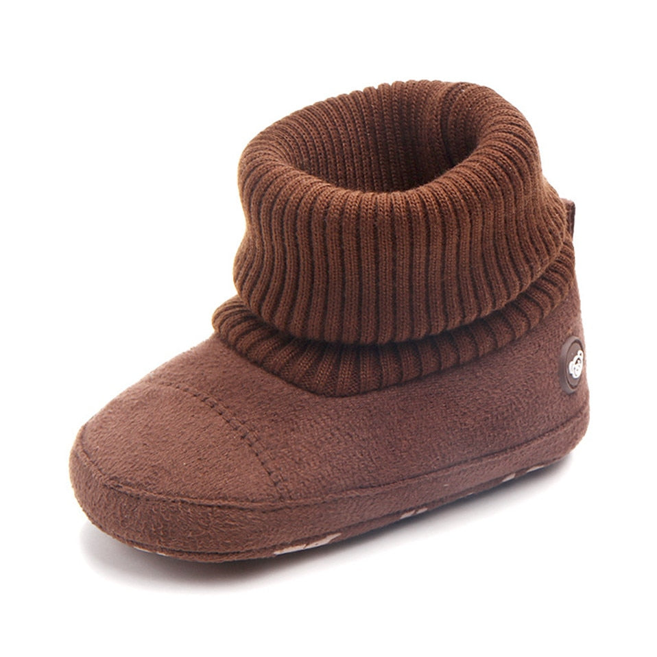 Bota Inverno Loja Click Certo Marrom 0-6 Meses 11cm 