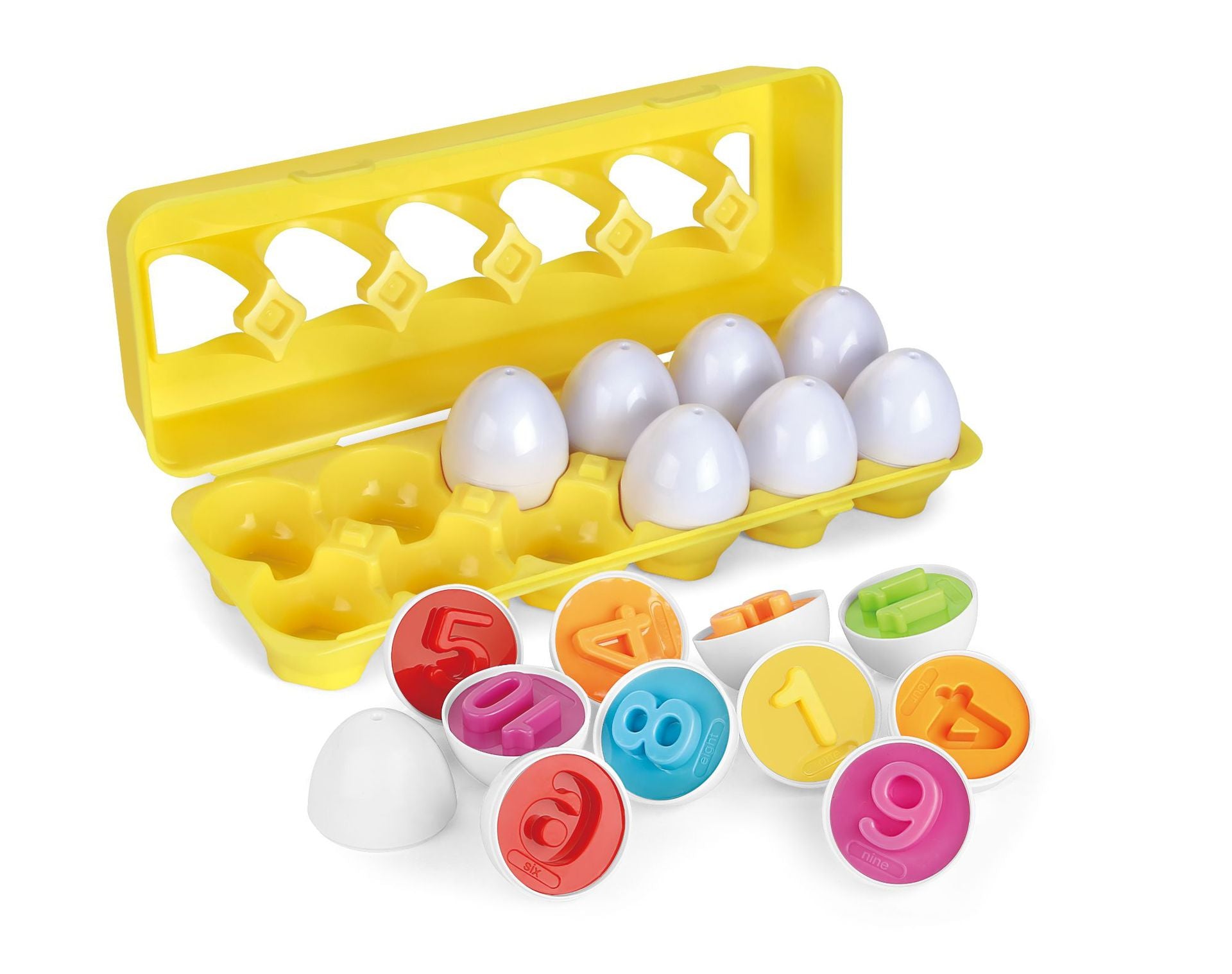 Brinquedo Educativo Ovos Divertidos Loja Click Certo Números 
