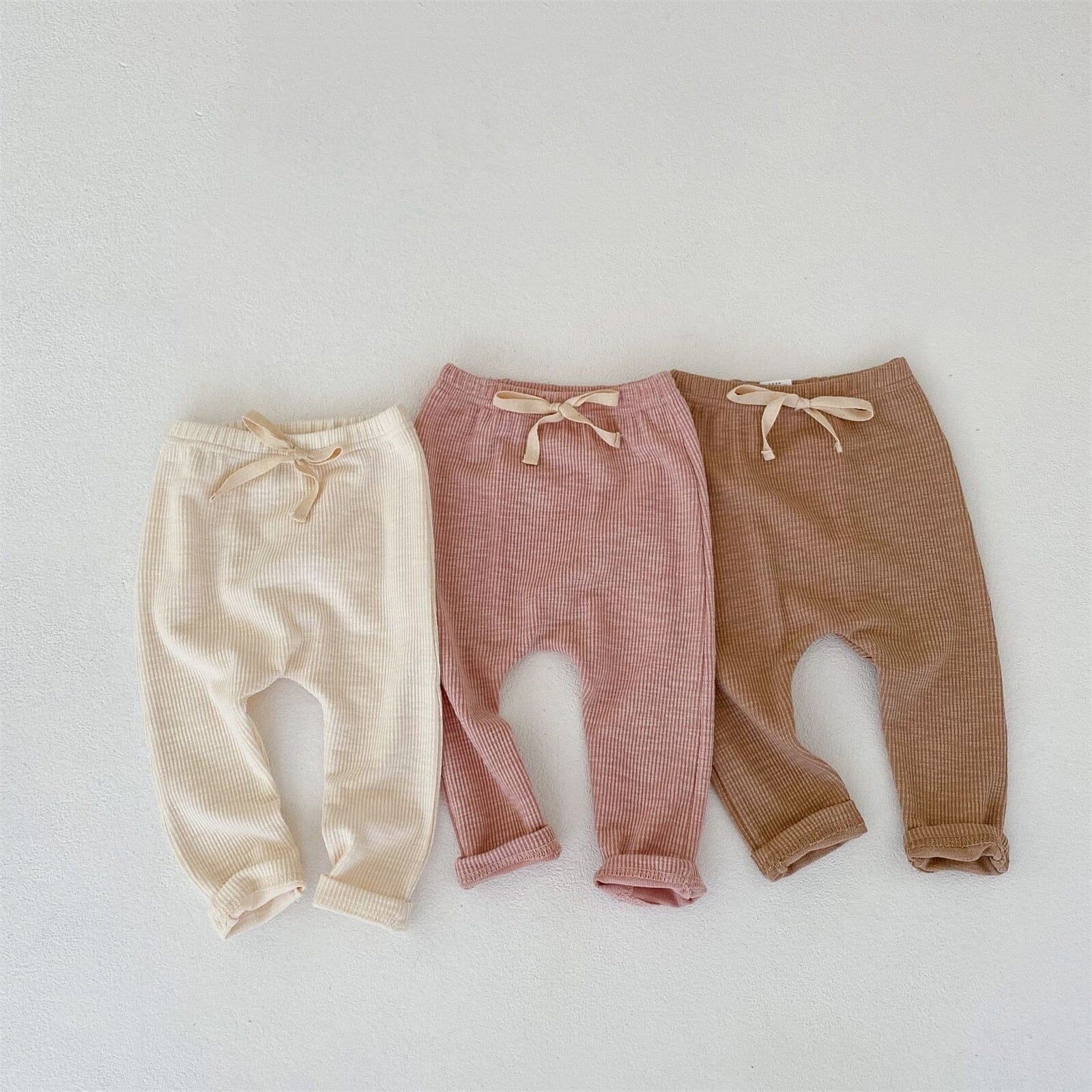 Calça canelada sale infantil