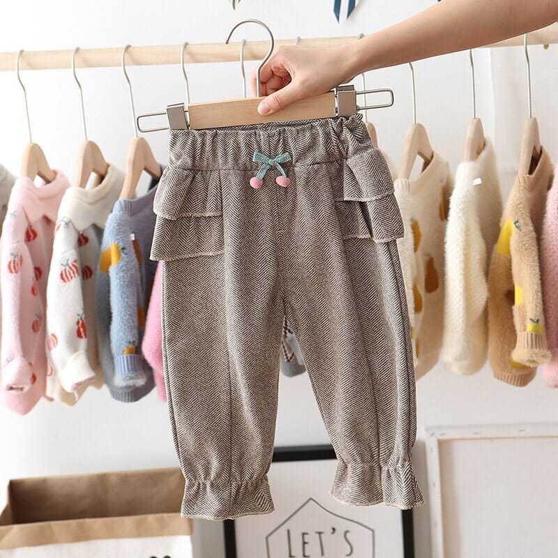 Calça Infantil Feminina Delicada Loja Click Certo 