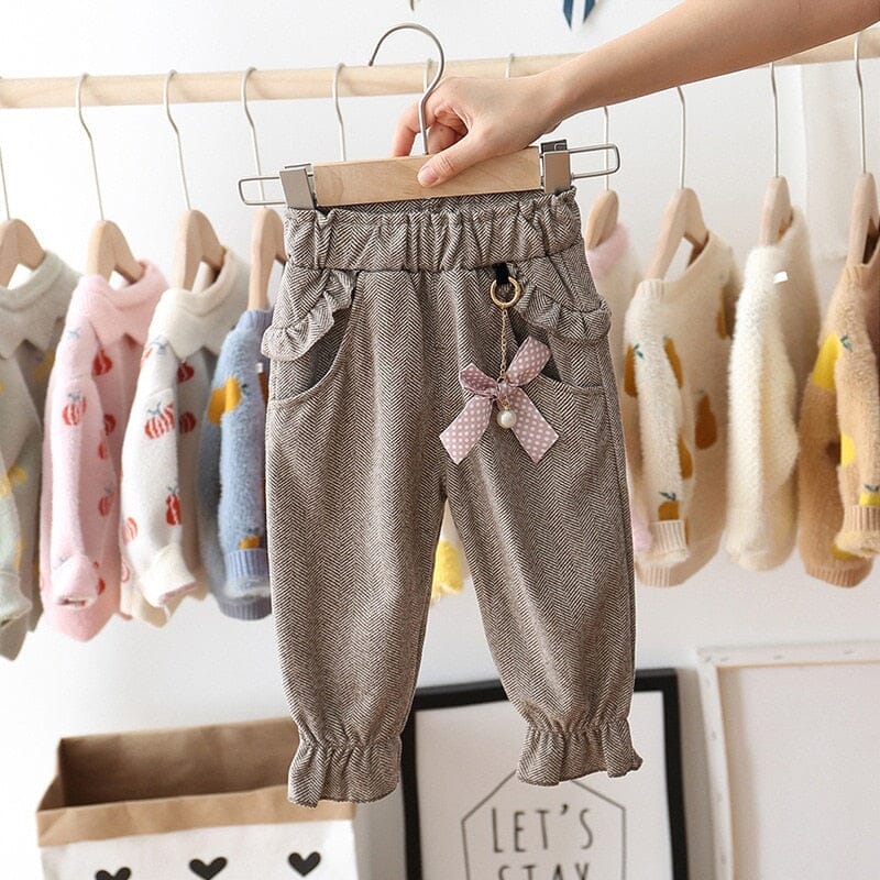 Calça Infantil Feminina Delicada Loja Click Certo 