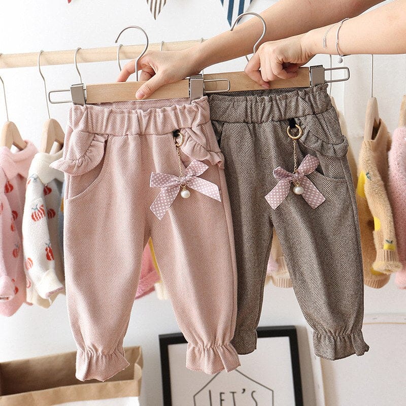 Calça Infantil Feminina Delicada Loja Click Certo 