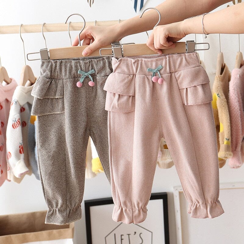 Calça Infantil Feminina Delicada Loja Click Certo 