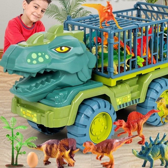 Caminhão com Dinossauros Loja Click Certo 