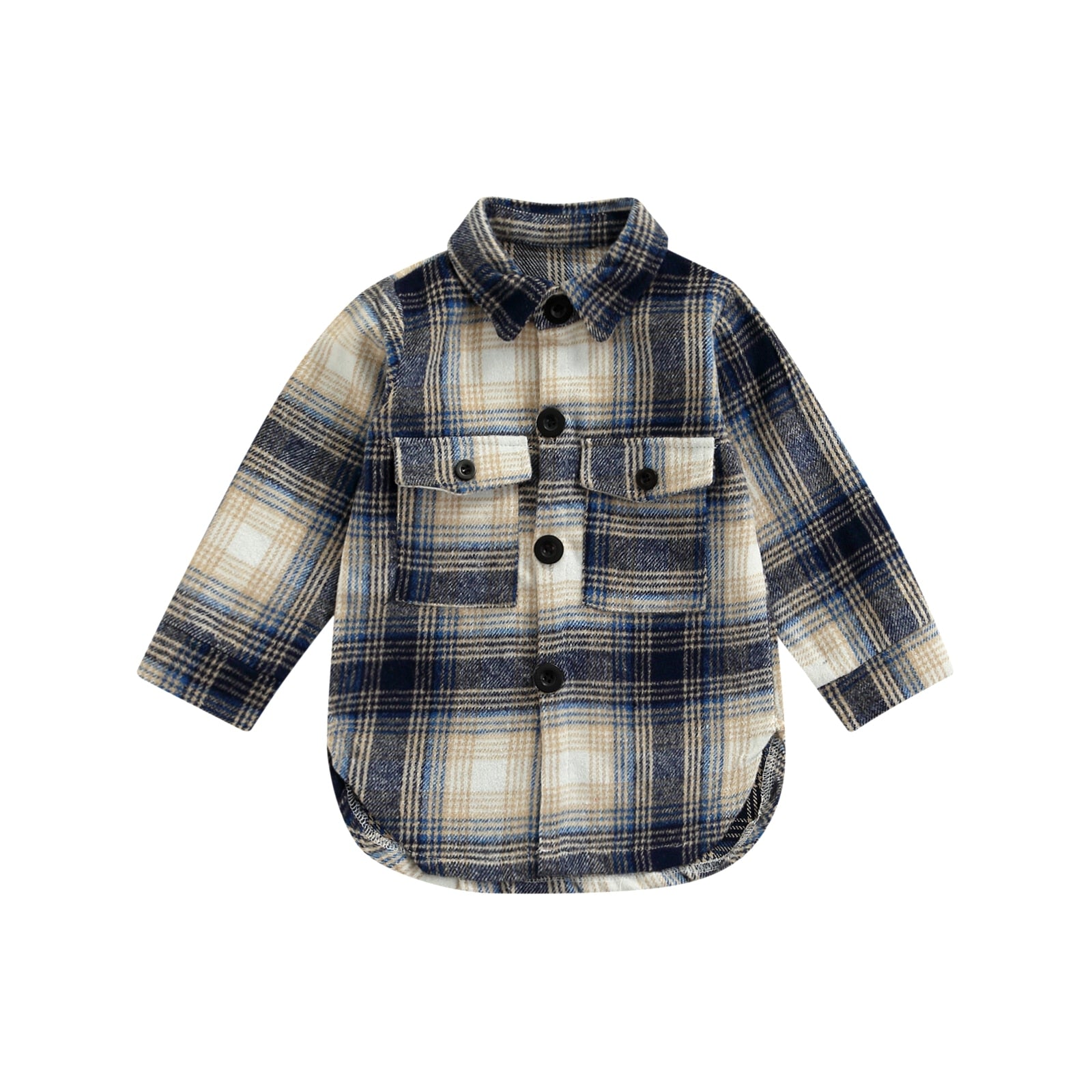 Camisa Infantil Masculina Xadrez camisa Loja Click Certo 18-24 Meses 