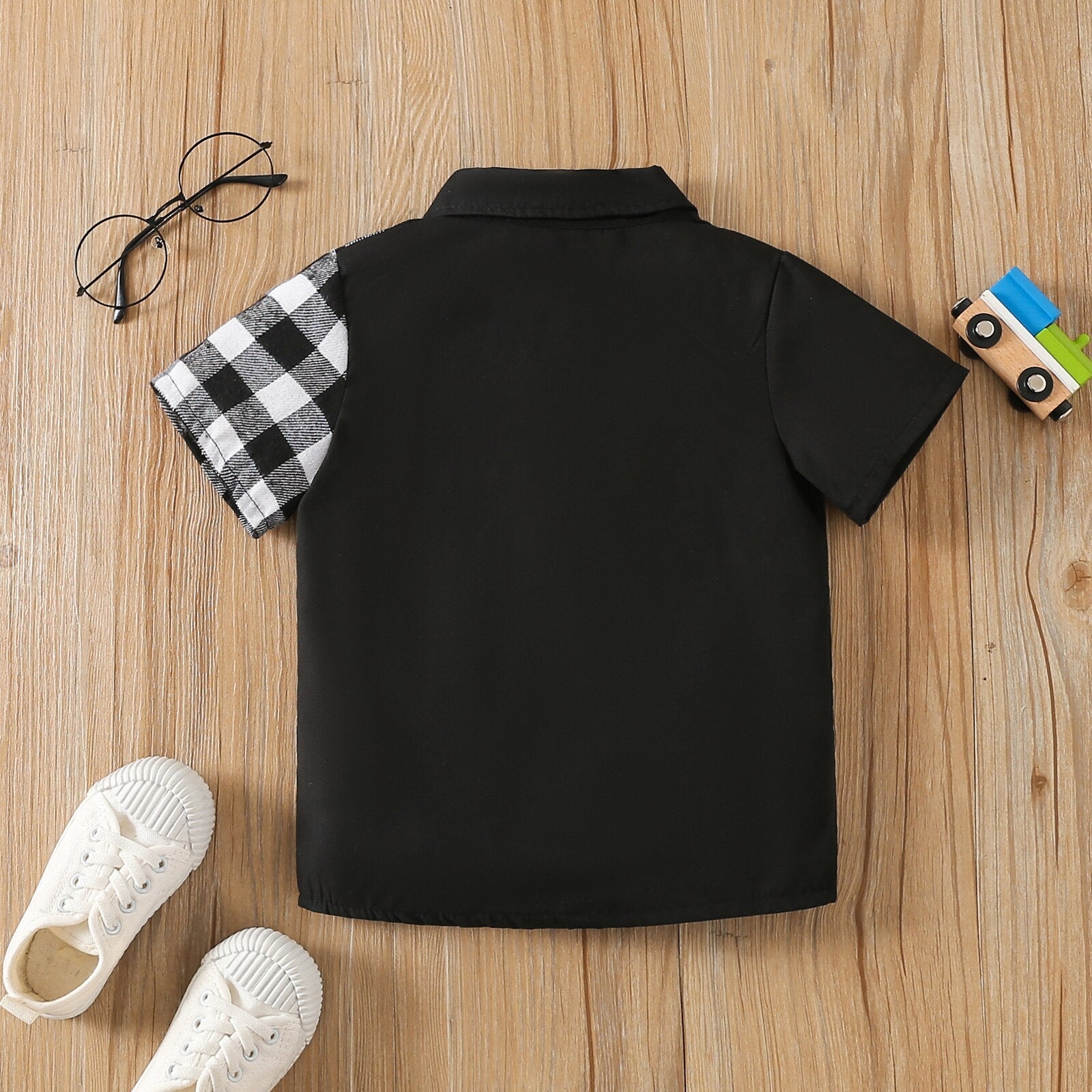 Camisa Infantil Masculina Xadrez camisa Loja Click Certo 