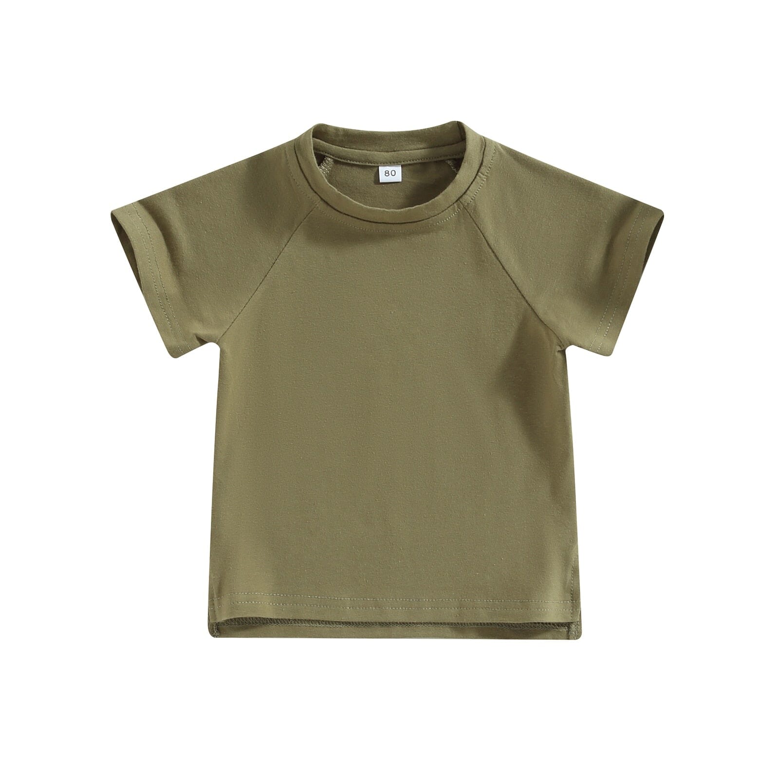 Camiseta Infantil Minimalista Loja Click Certo Verde 2-3 Anos 