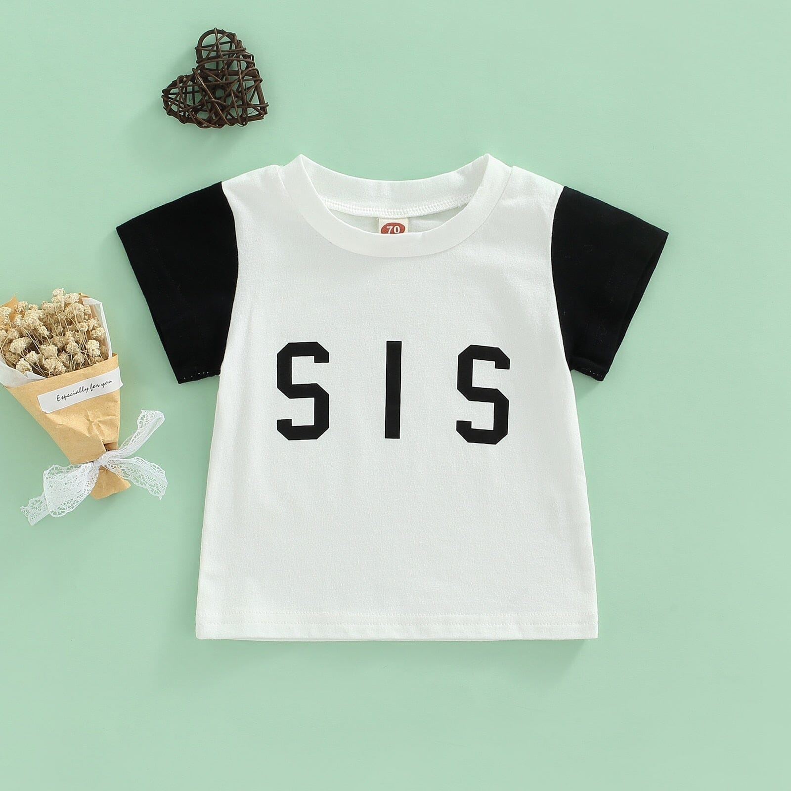 Camiseta Infantil Sis e Bubs Loja Click Certo 