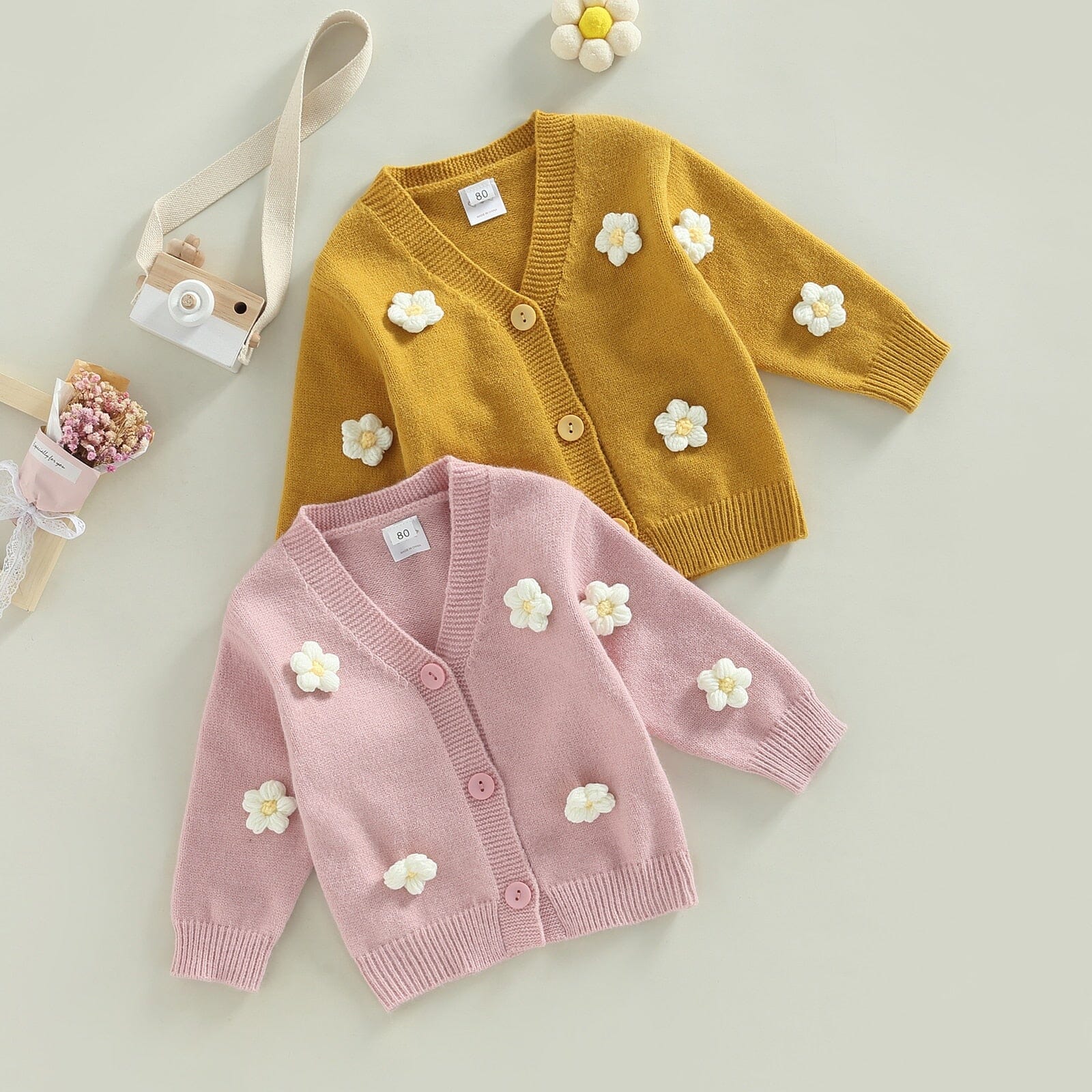 Cardigan Infantil Flores Loja Click Certo 