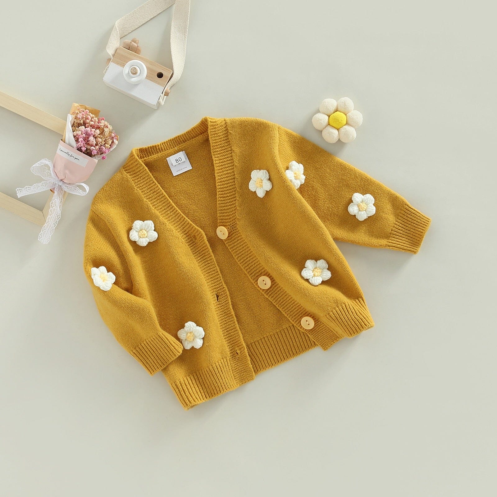 Cardigan Infantil Flores Loja Click Certo 