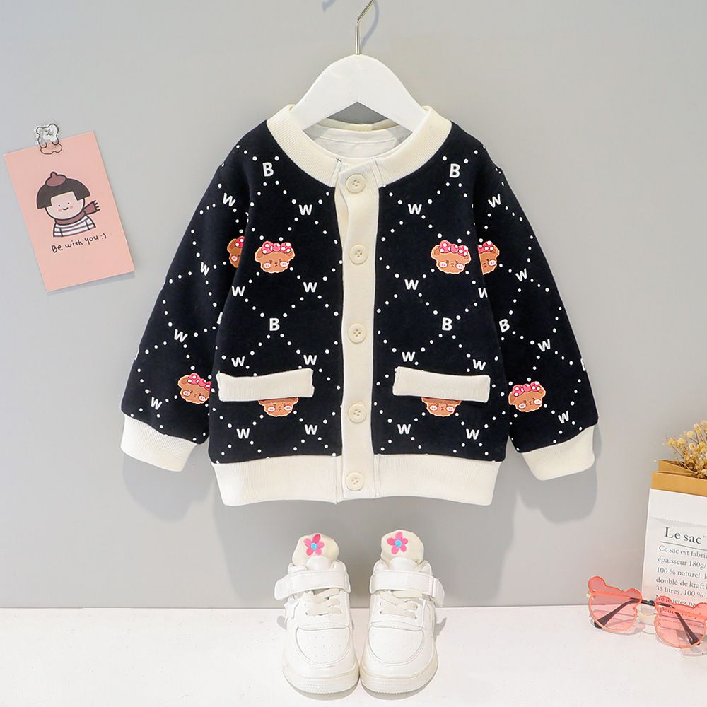 Cardigan Infantil G&D Ursinhas cardigan Loja Click Certo 