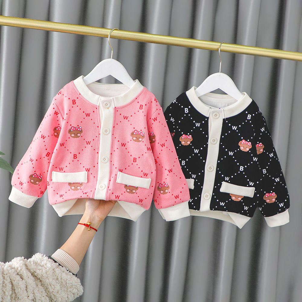 Cardigan Infantil G&D Ursinhas cardigan Loja Click Certo 