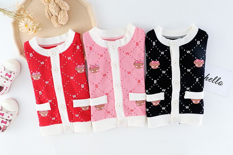 Cardigan Infantil G&D Ursinhas cardigan Loja Click Certo 