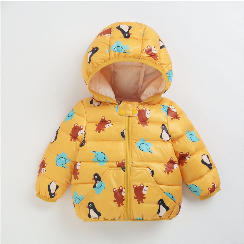 Casaco Infantil Estampas casaco Loja Click Certo Amarelo 3-4 Anos 