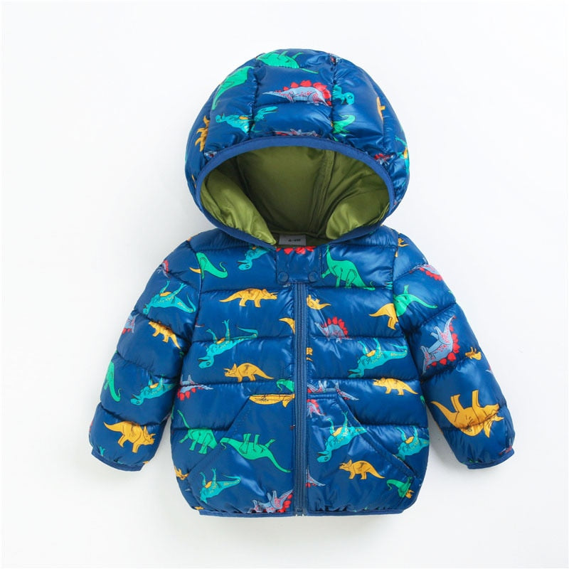 Casaco Infantil Estampas casaco Loja Click Certo Azul Escuro 3-4 Anos 