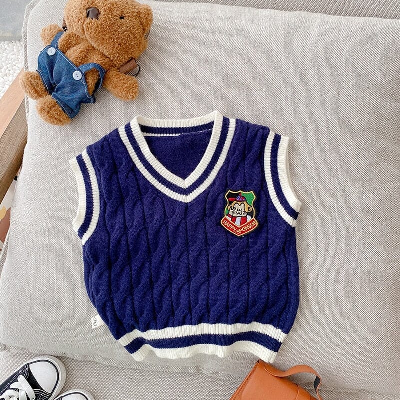 Colete Infantil Masculino Happy Loja Click Certo Azul 0-6 Meses 