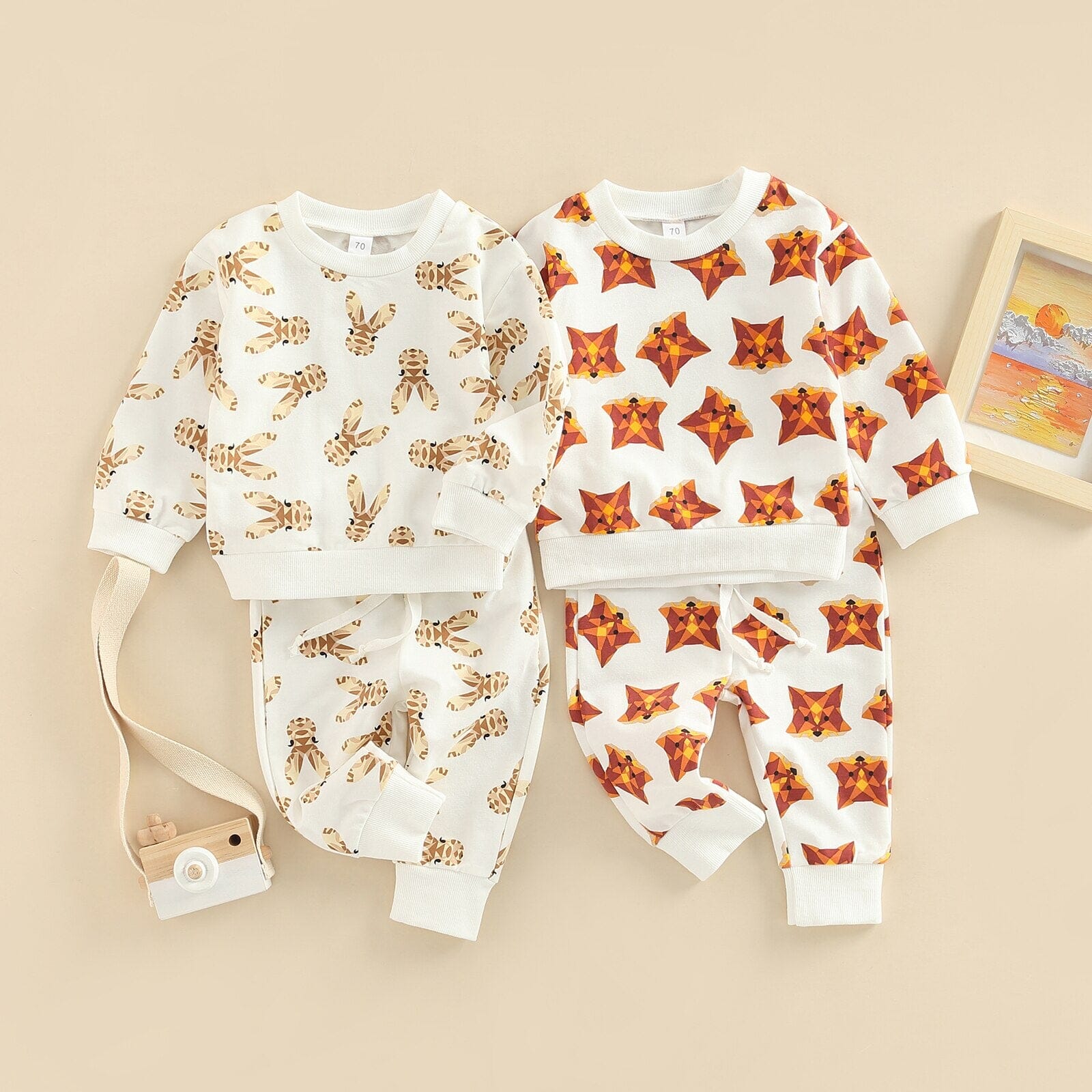 Conjunto Infantil Animais Loja Click Certo 