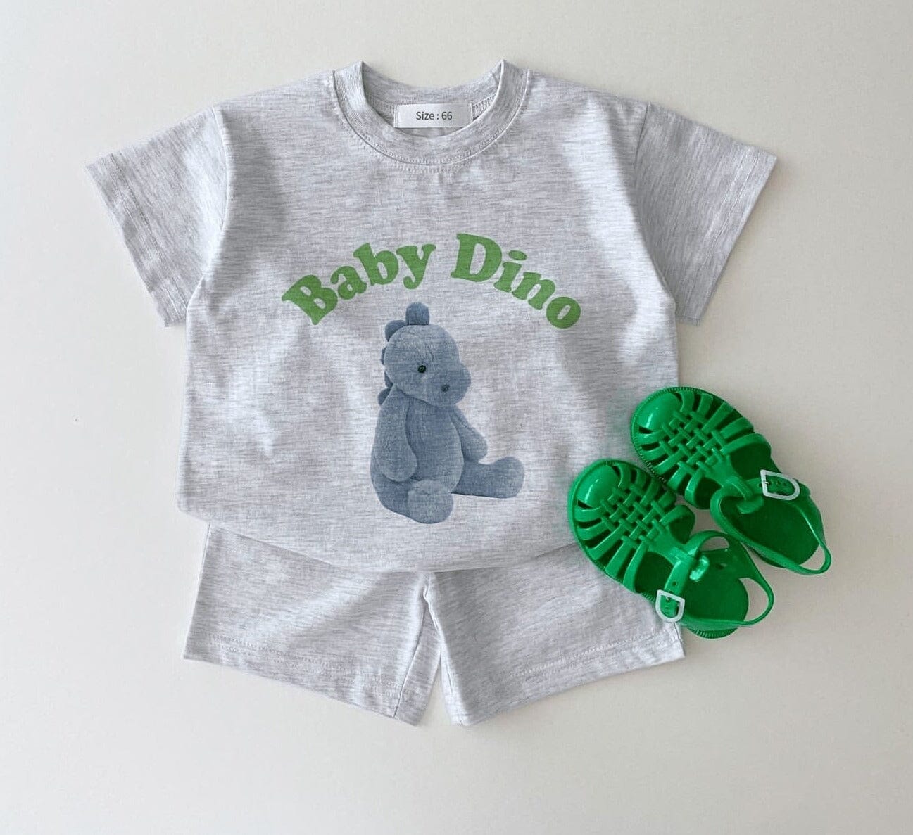 Conjunto Infantil Animal Baby Loja Click Certo Dino 3-6 Meses 