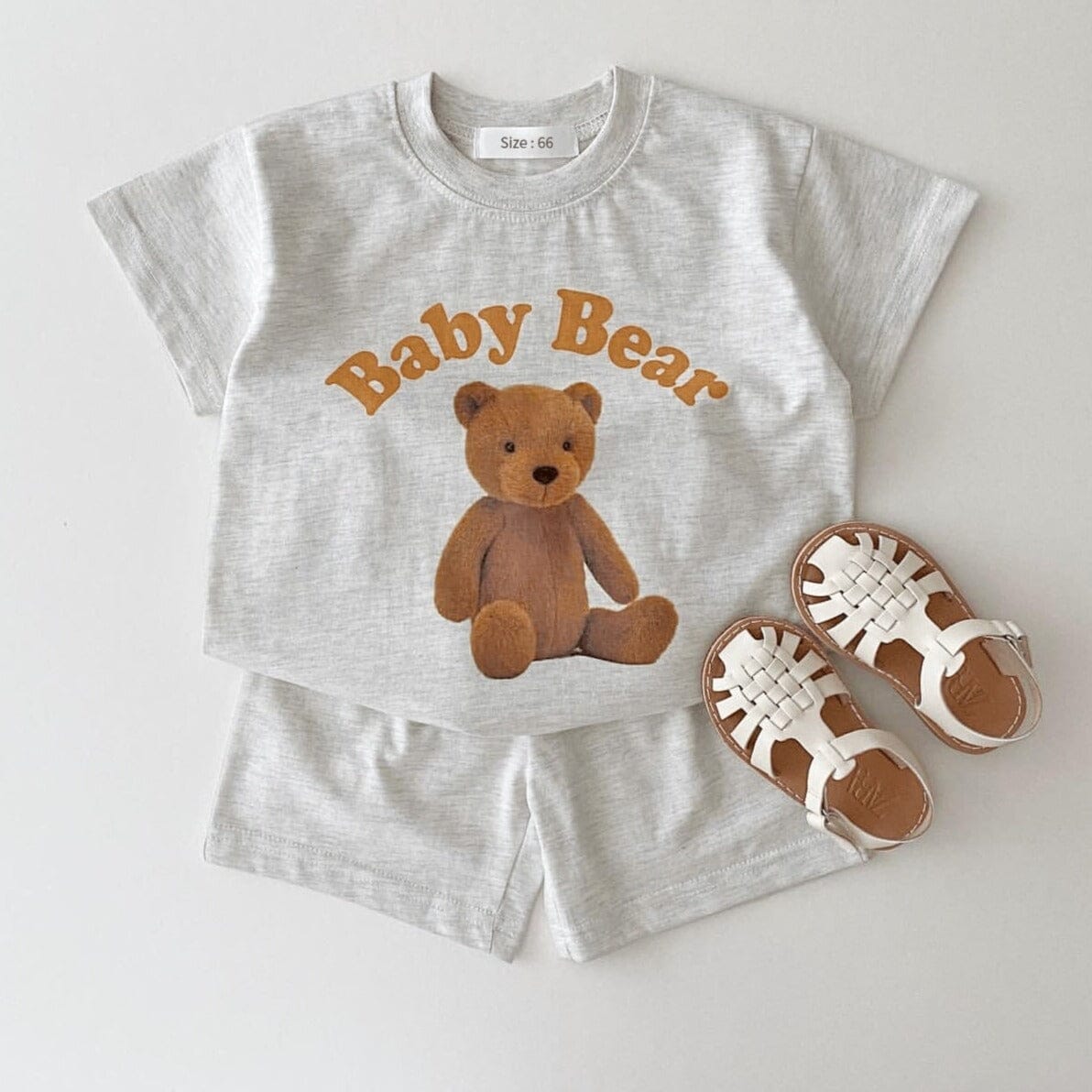 Conjunto Infantil Animal Baby Loja Click Certo Urso 3-6 Meses 