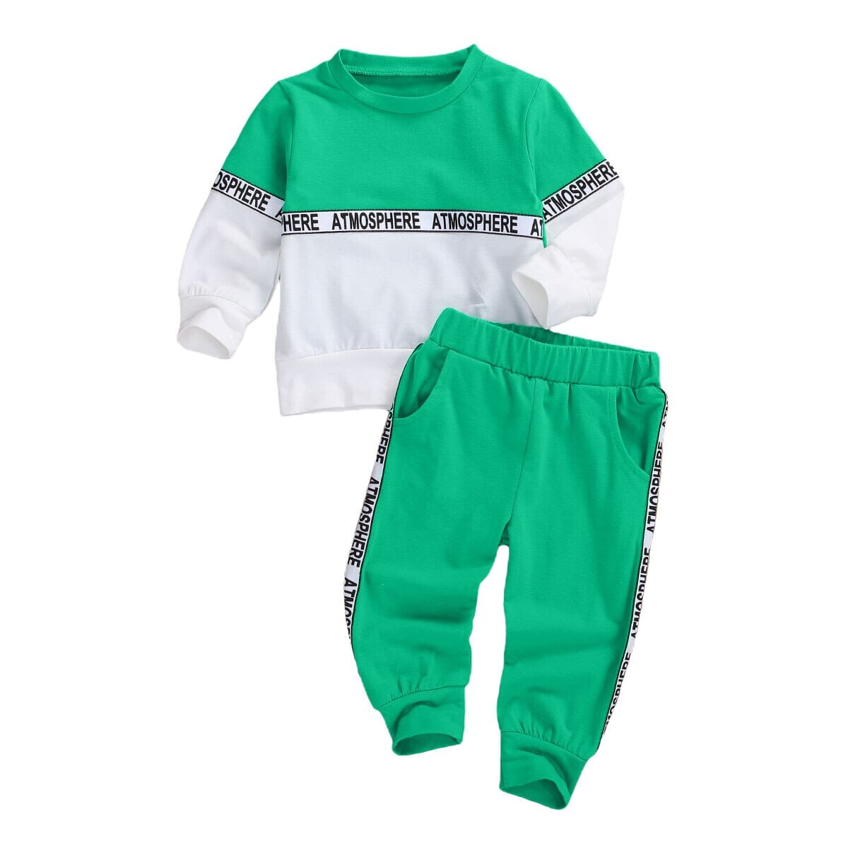 Conjunto Infantil Atmosfera Loja Click Certo Verde 0-6 Meses 