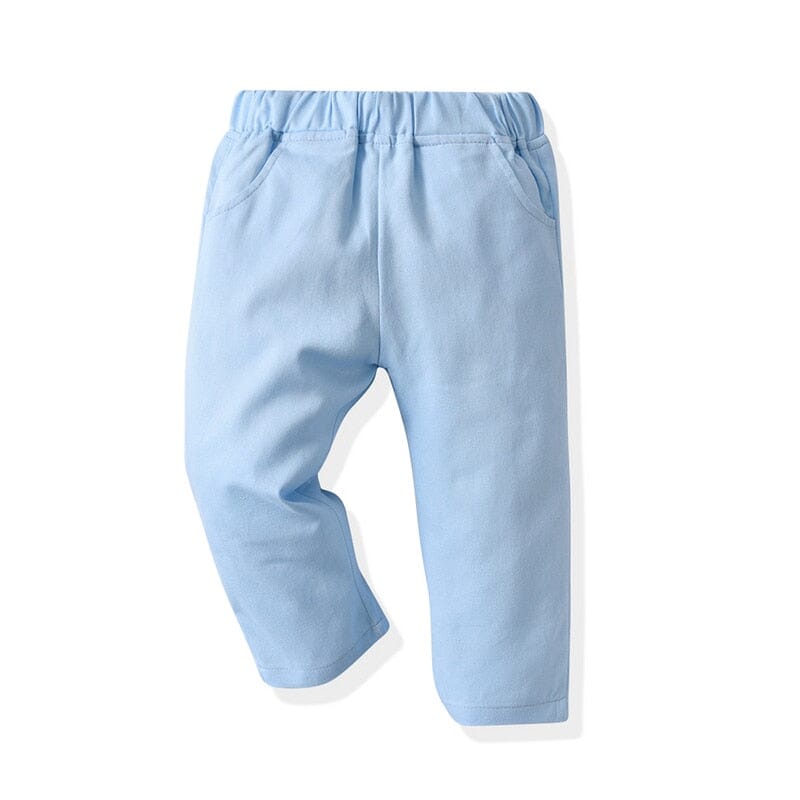 Conjunto Infantil Azul Batizado Loja Click Certo 