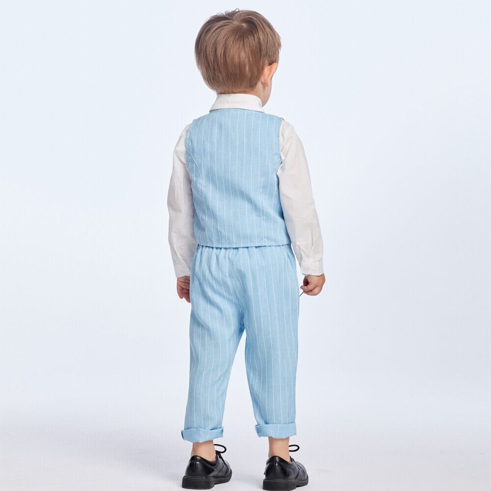 Conjunto Infantil Batizado Azul Loja Click Certo 