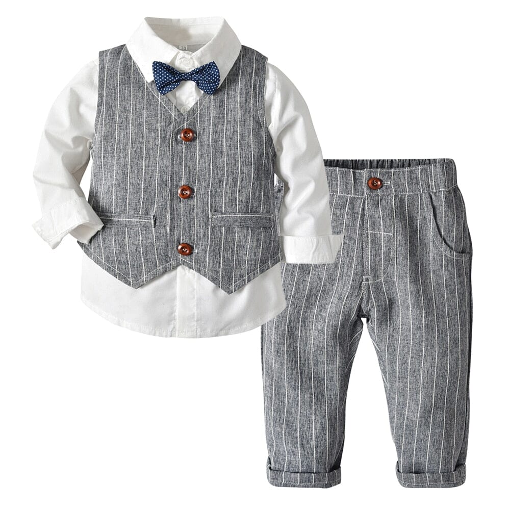 Conjunto Infantil Batizado Colete Loja Click Certo 