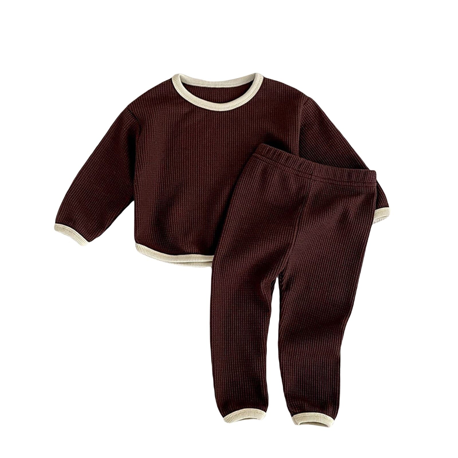 Conjunto Infantil Conforto Loja Click Certo Marrom 0-3 Meses 