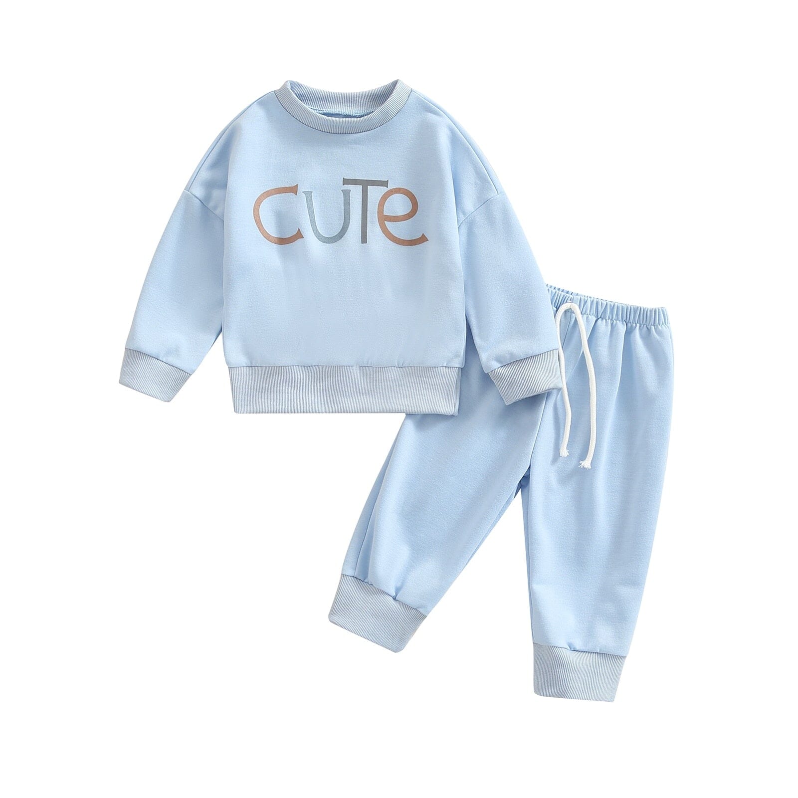 Conjunto Infantil Cute Loja Click Certo Azul 1-2 Anos 