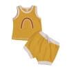 Conjunto Infantil Estampas Loja Click Certo Amarelo 0-3 Meses 