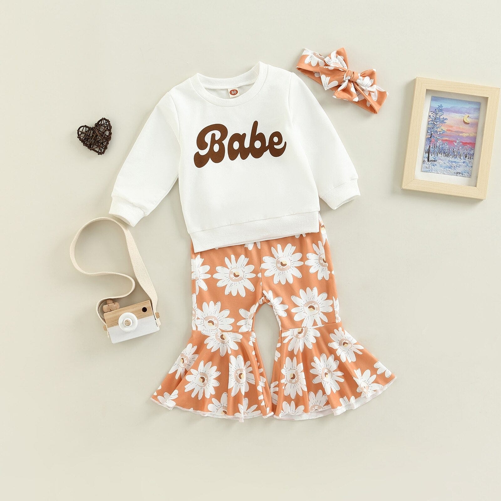 Conjunto Infantil Feminino Babe 0 Loja Click Certo 2-3 Anos 