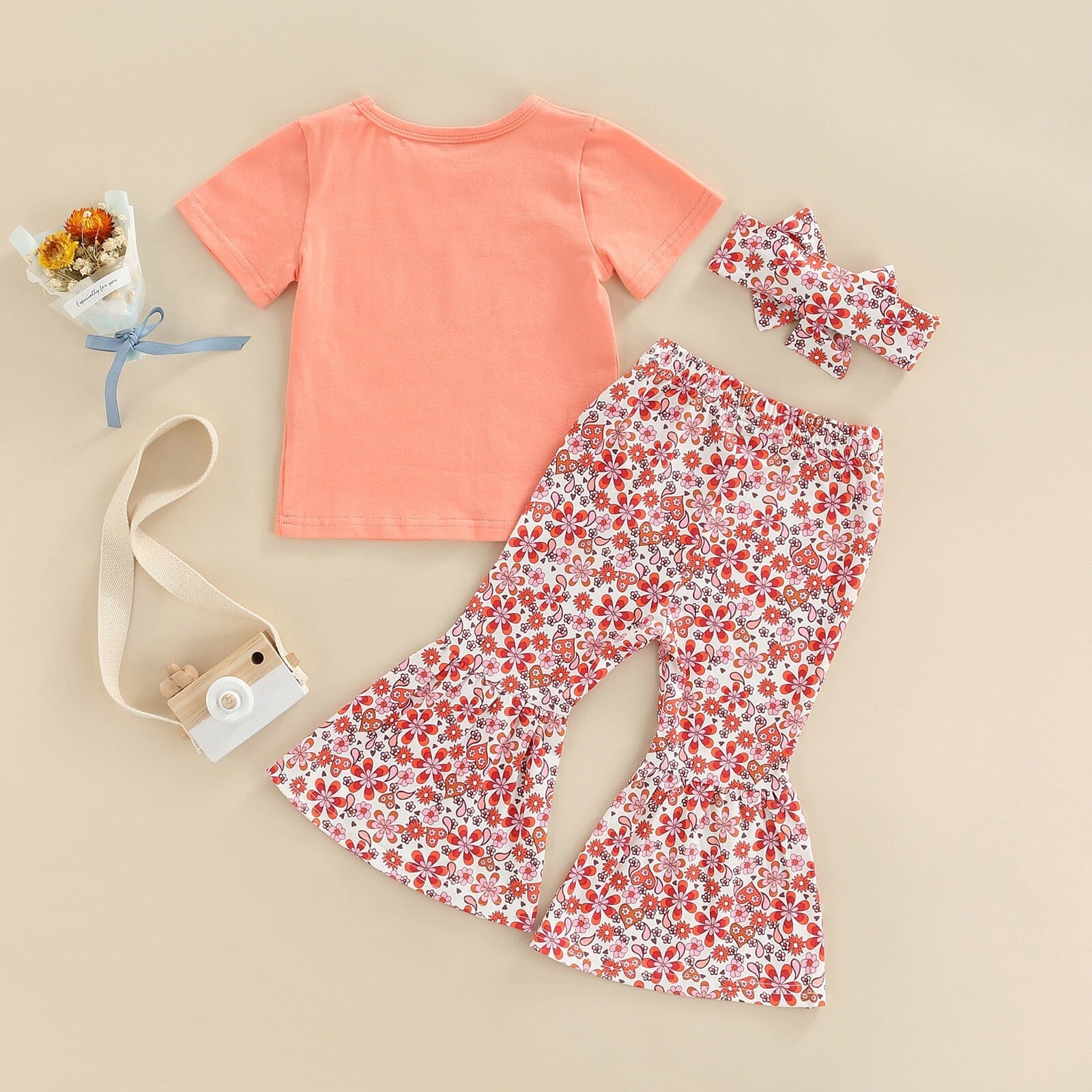 Conjunto Infantil Feminino Babe + Faixa Loja Click Certo 