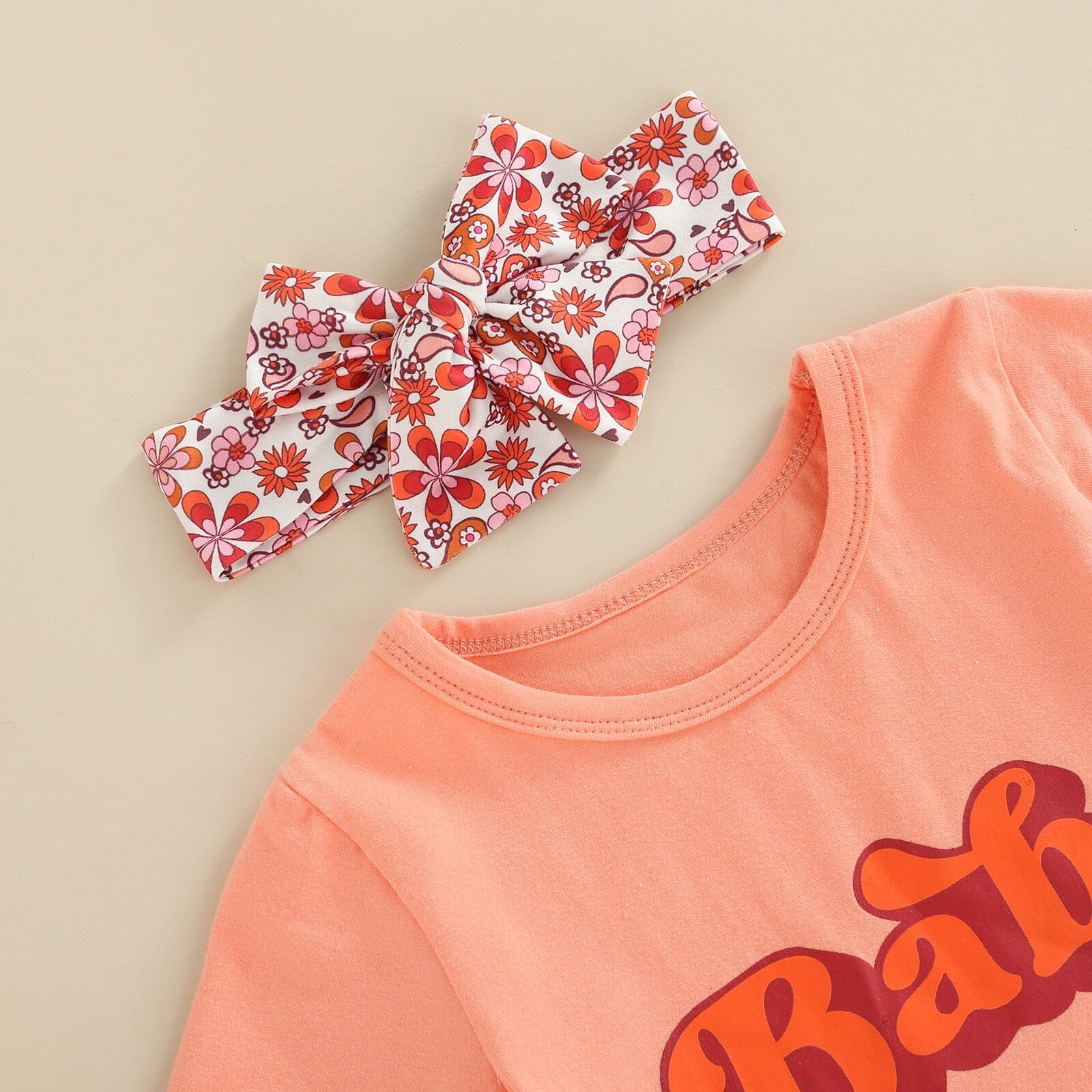 Conjunto Infantil Feminino Babe + Faixa Loja Click Certo 