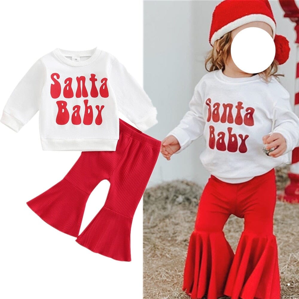 Conjunto Infantil Feminino "Baby Noel" 0 Loja Click Certo 1-2 Anos 