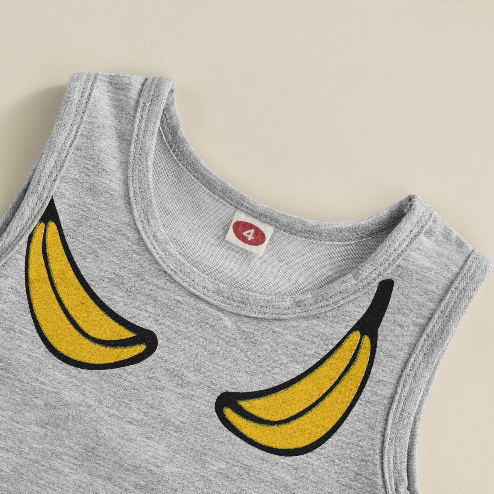 Conjunto Infantil Feminino Banana conjunto Loja Click Certo 