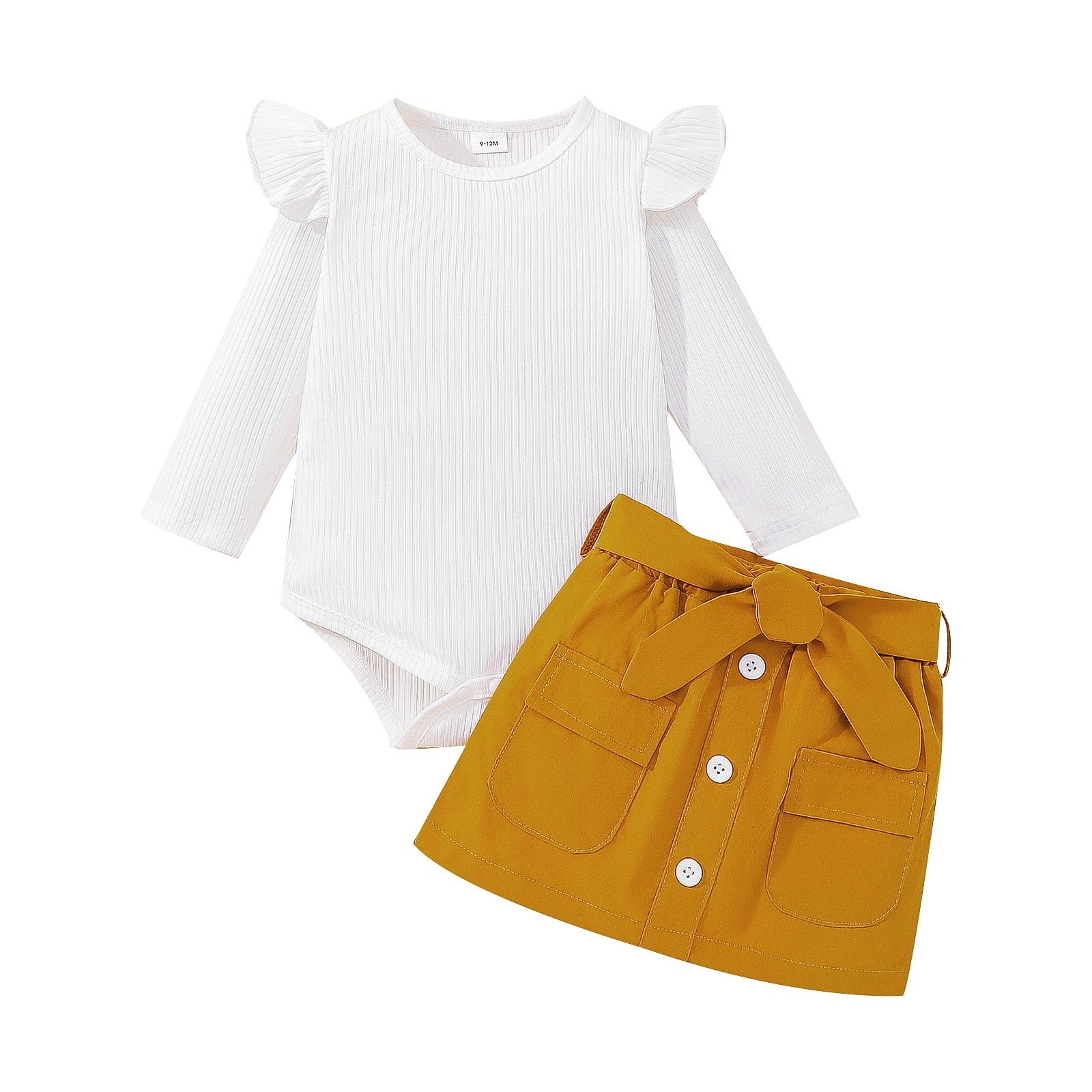 Conjunto Infantil Feminino Botões Loja Click Certo 