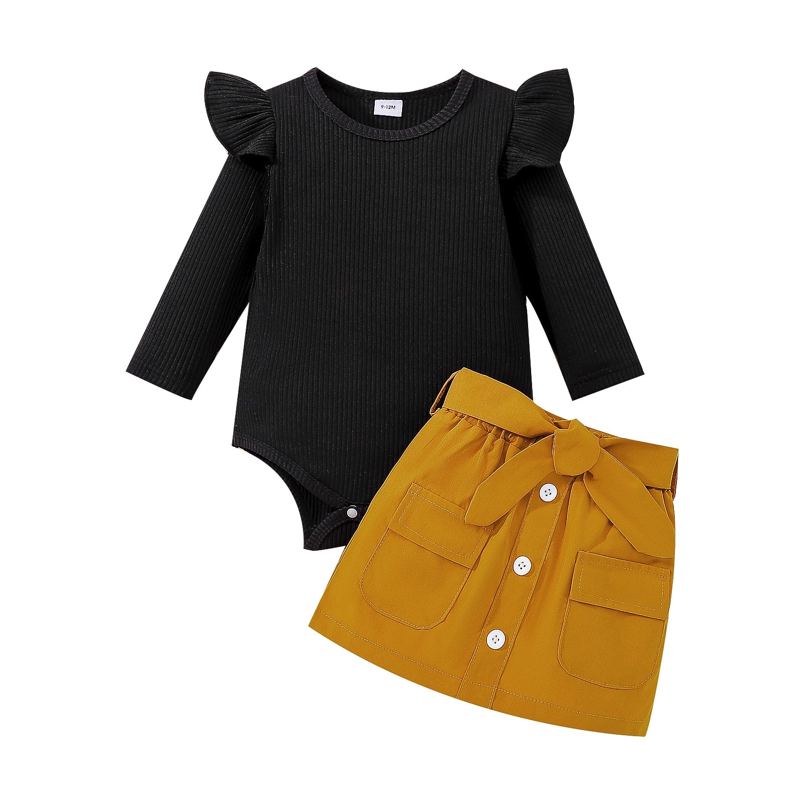 Conjunto Infantil Feminino Botões Loja Click Certo 