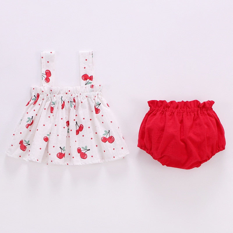 Conjunto Infantil Feminino Frutinhas Loja Click Certo 