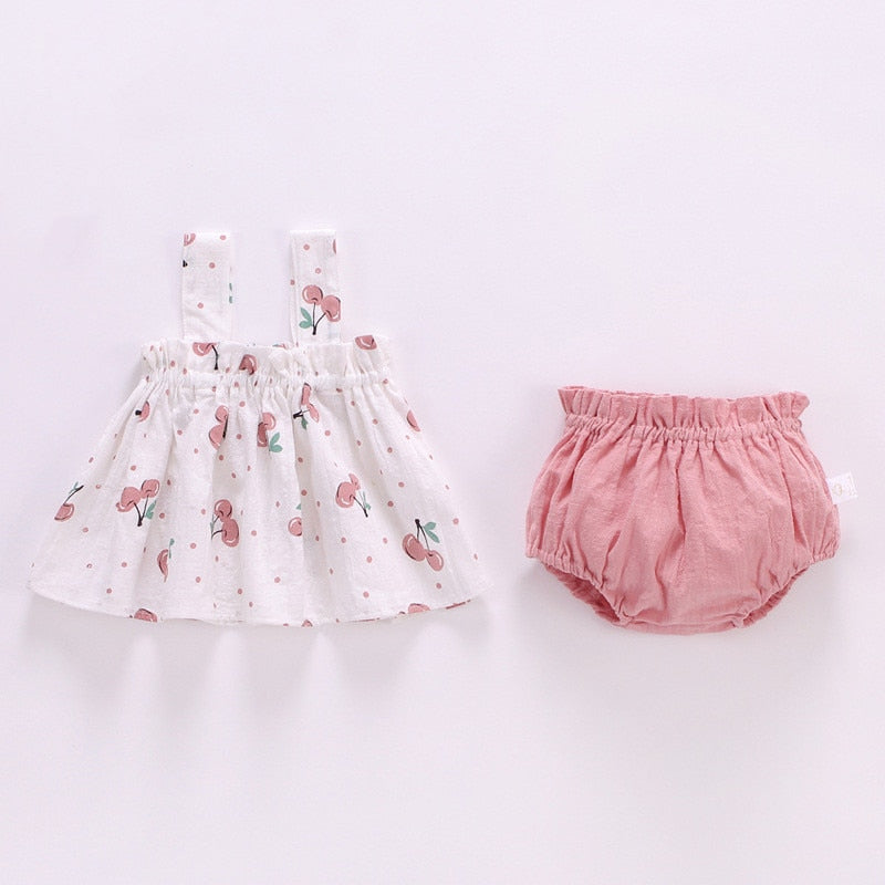 Conjunto Infantil Feminino Frutinhas Loja Click Certo 