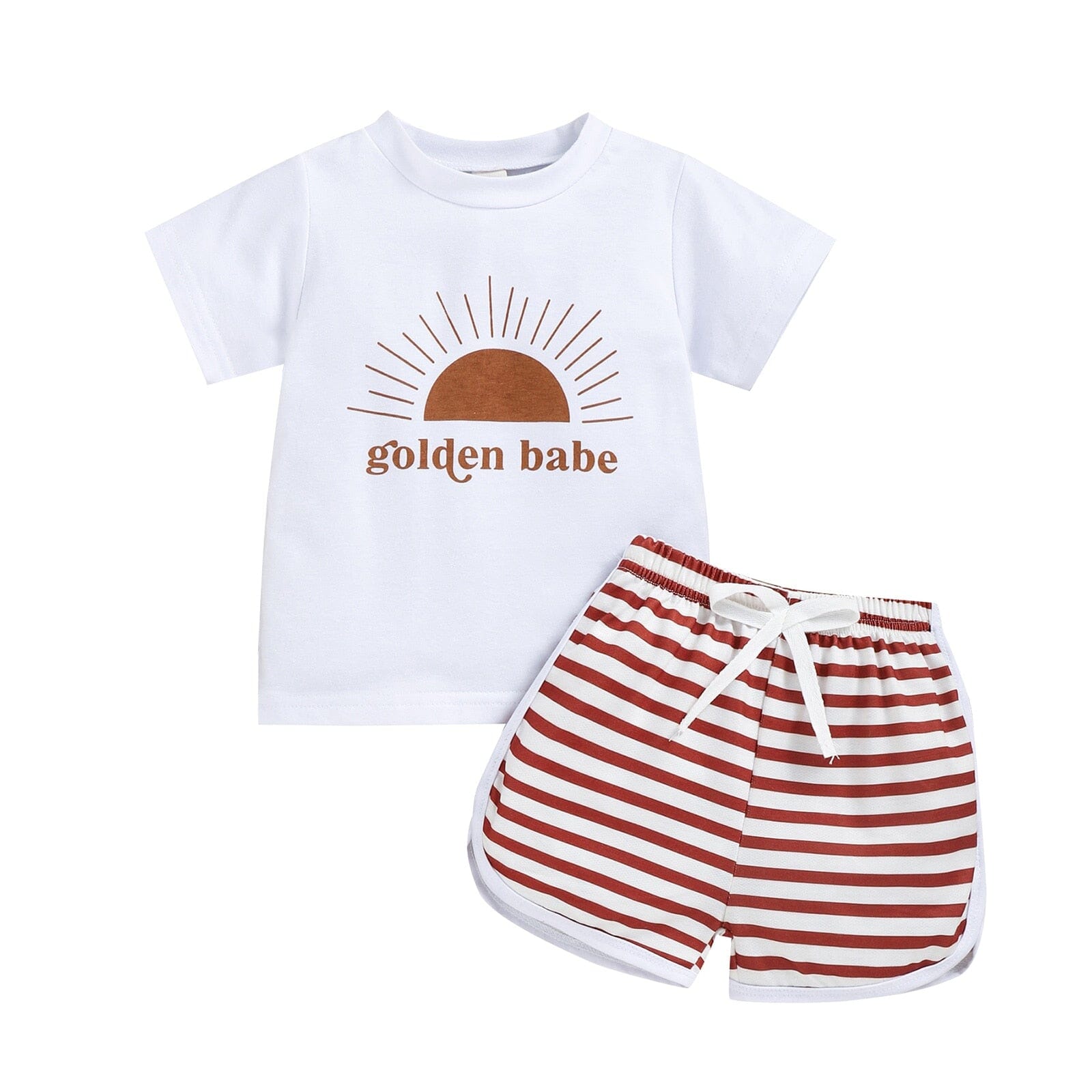 Conjunto Infantil Feminino "Gata Dourada" Loja Click Certo 