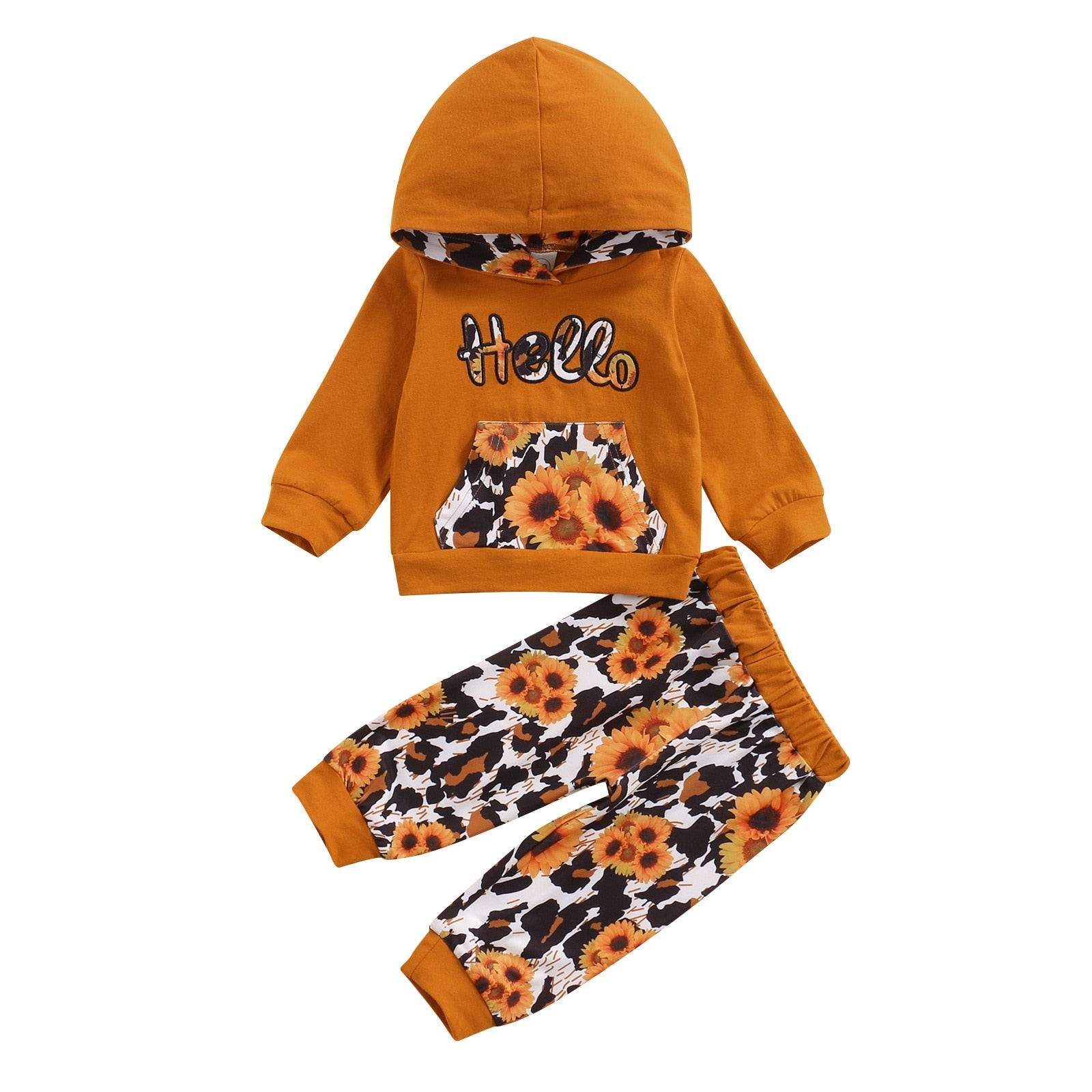 Conjunto Infantil Feminino Hello conjunto Loja Click Certo 